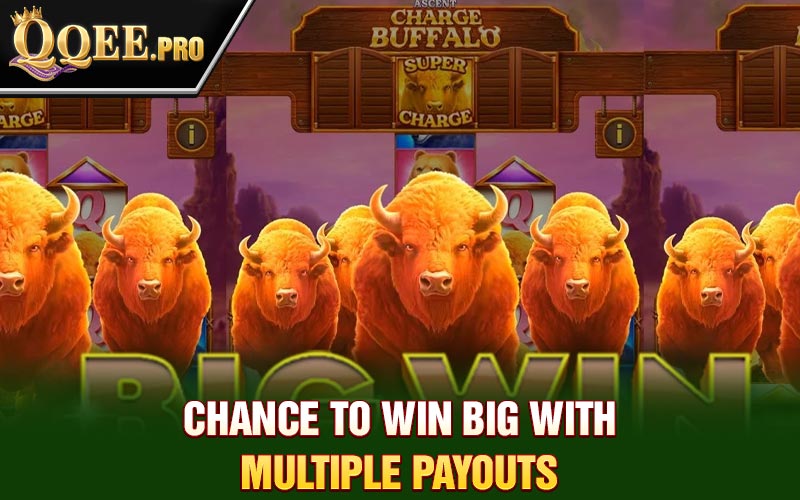 Chance to win big with multiple payouts
