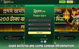 Qqee register and some general information