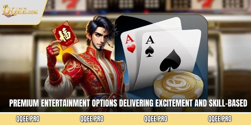 Premium entertainment options delivering excitement and skill-based opportunities